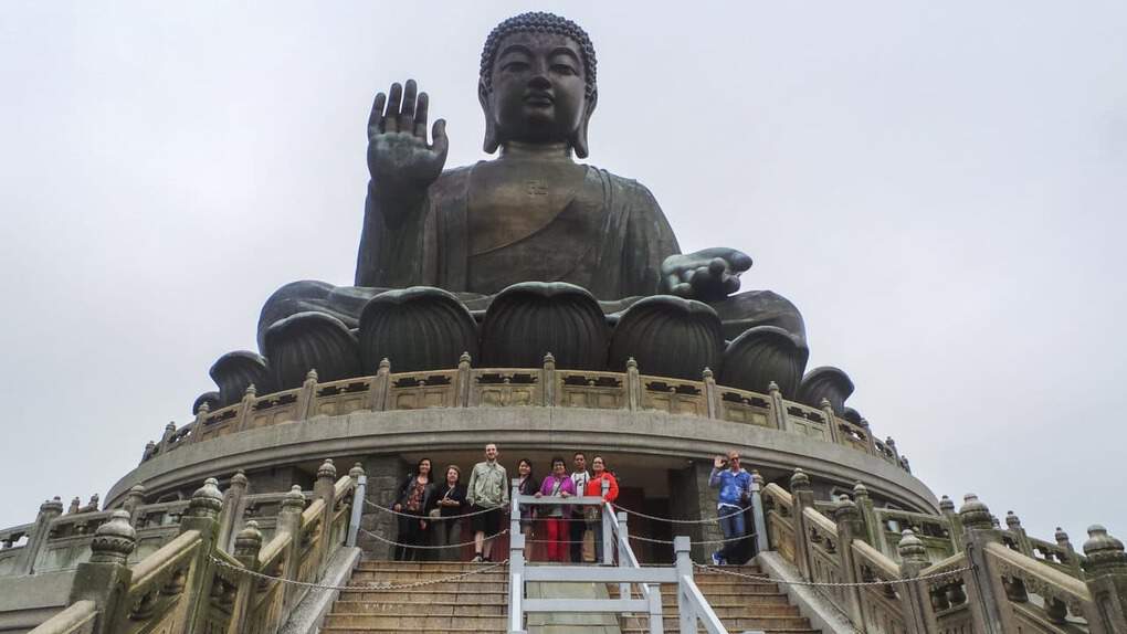 Big Buddha in Lantau Island