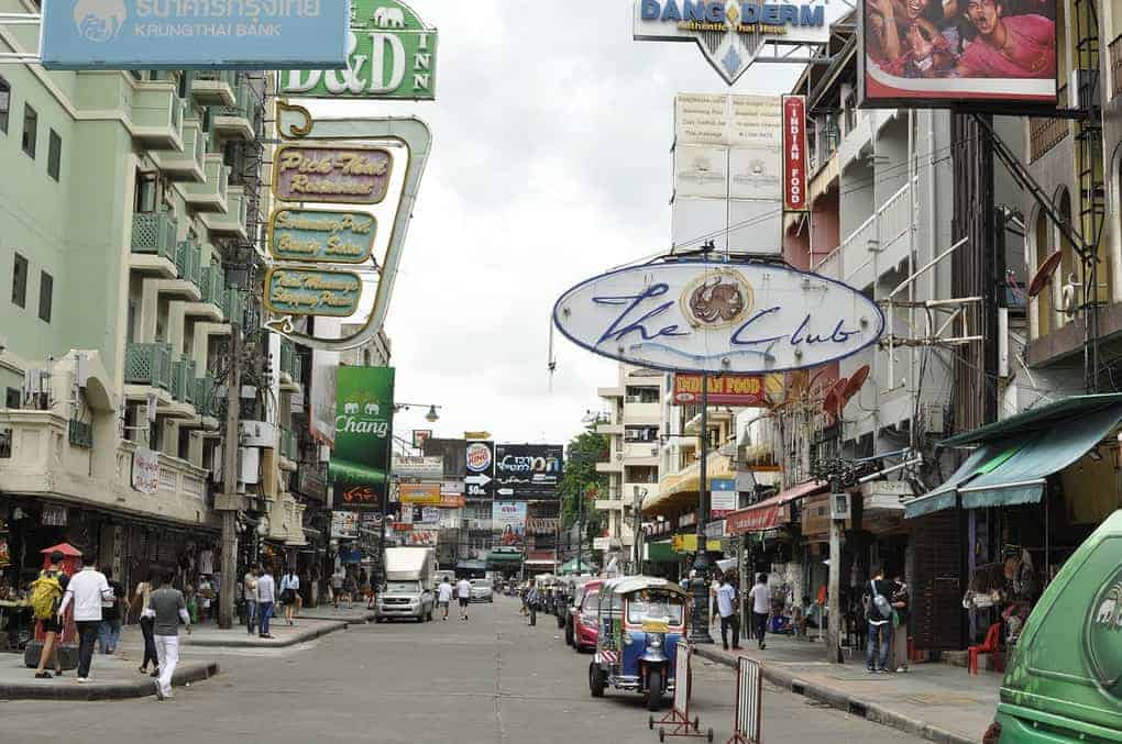 Khao San Road in Bangkok