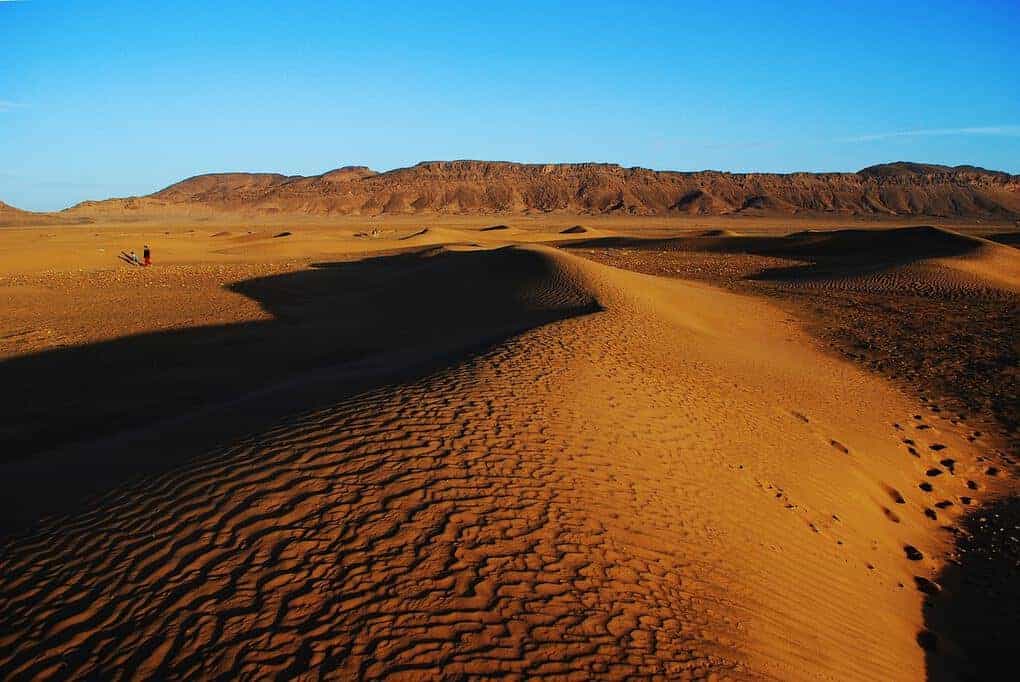 Zagora desert in Morocco