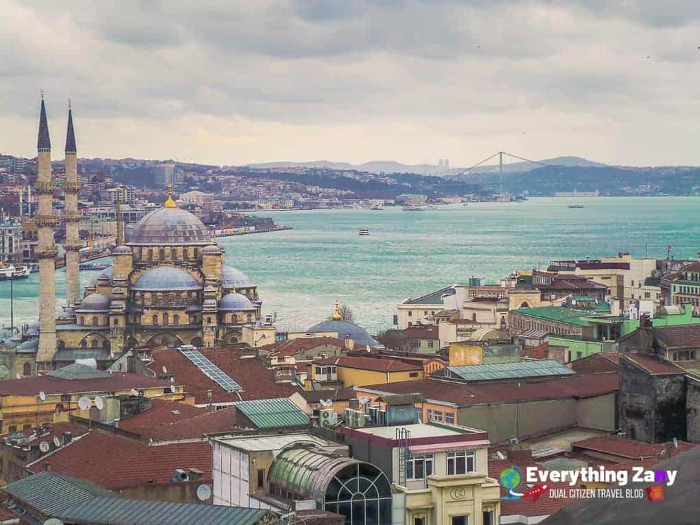 The Golden Horn in Istanbul Turkey