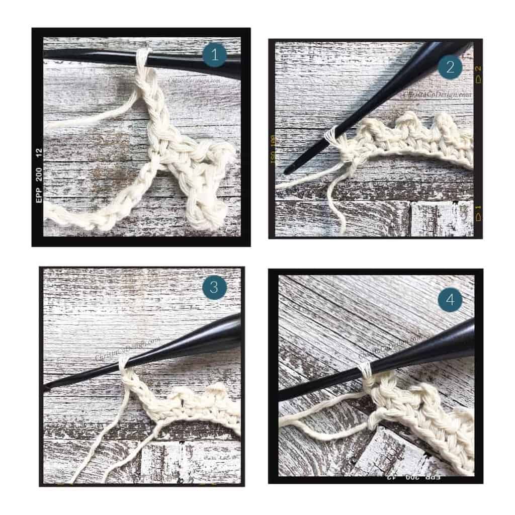 picture of coaster tutorial end to row 1