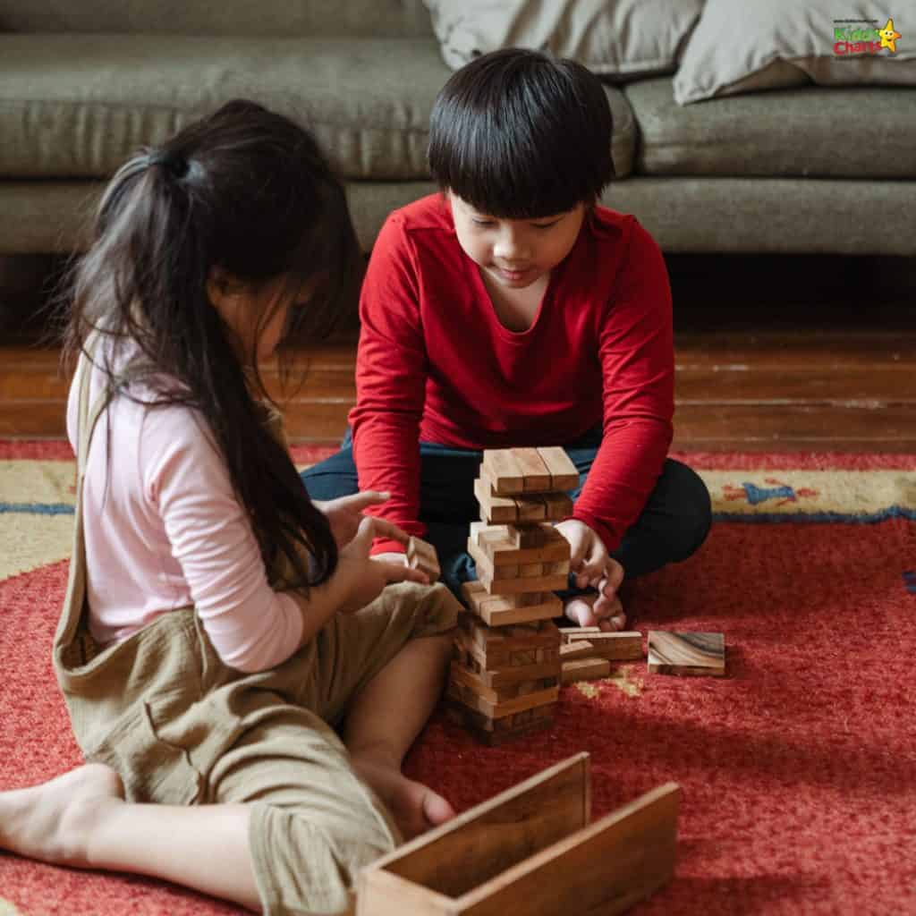 children playing a game