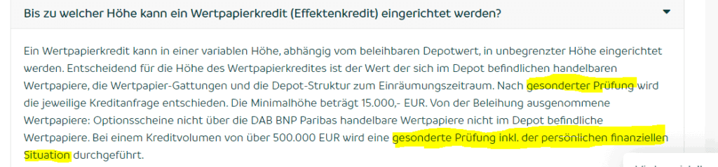 Smartbroker Wertpapierkredit nicht ohne Schufa PrĂĽfung