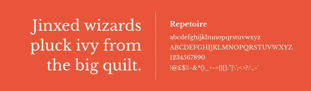 Libre Baskerville font