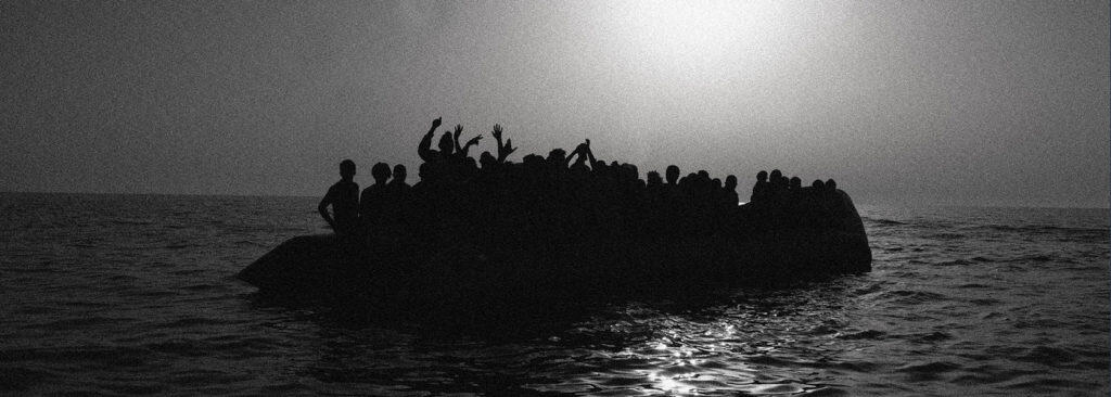 Rette Menschenrechte Auf der Flucht im Mittelmeer