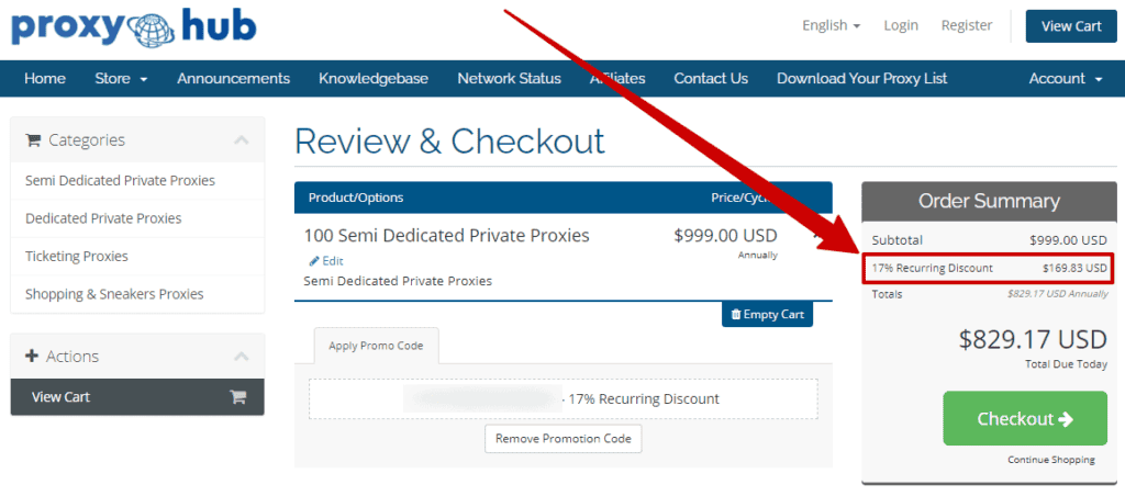 Proxy Hub coupon code