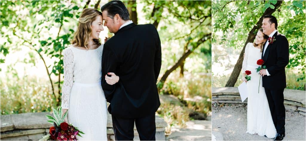 Alfred Caldwell Lily Pool wedding pictures