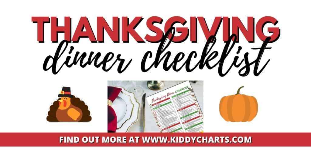 Thanksgiving dinner checklist