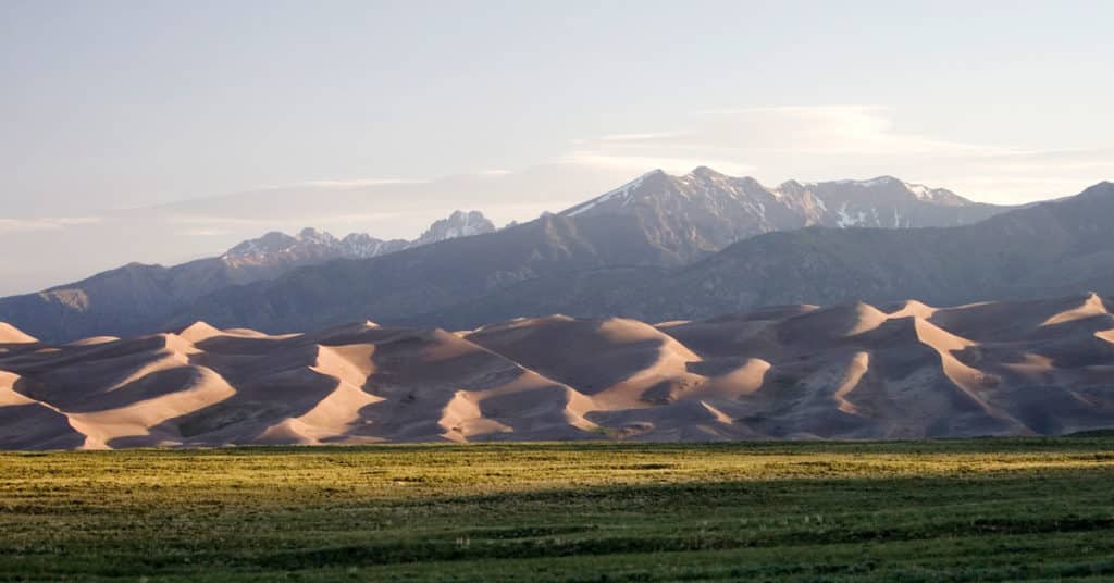 Sangre de Cristo Mountains.