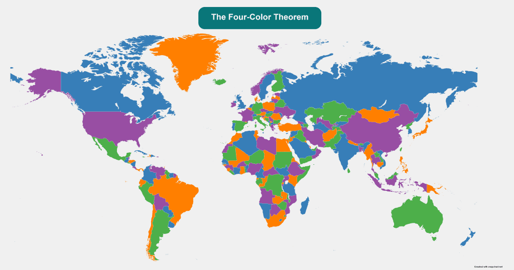The_Four_Color_Theorem world map