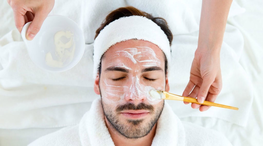 peeling químico hombre