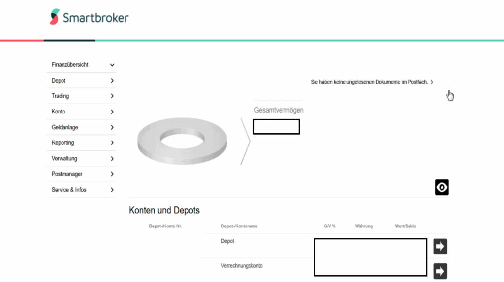 Im Internet liest man davon, die Oberfläche von Smartbroker sei altbacken. Ich finde sie eigentlich recht gelungen. Ihren Zweck erfüllt sie allemal.