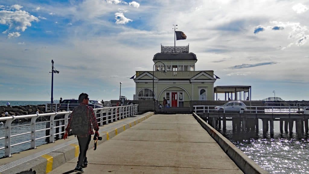 St. Kilda Pier in Melbourne