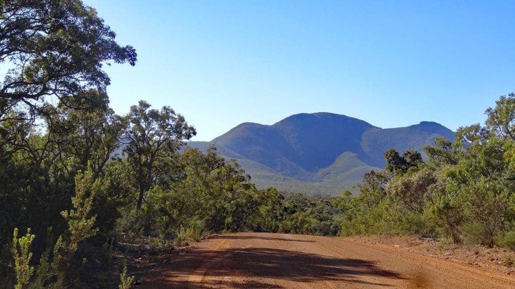 Weg zum Bluff Knoll
