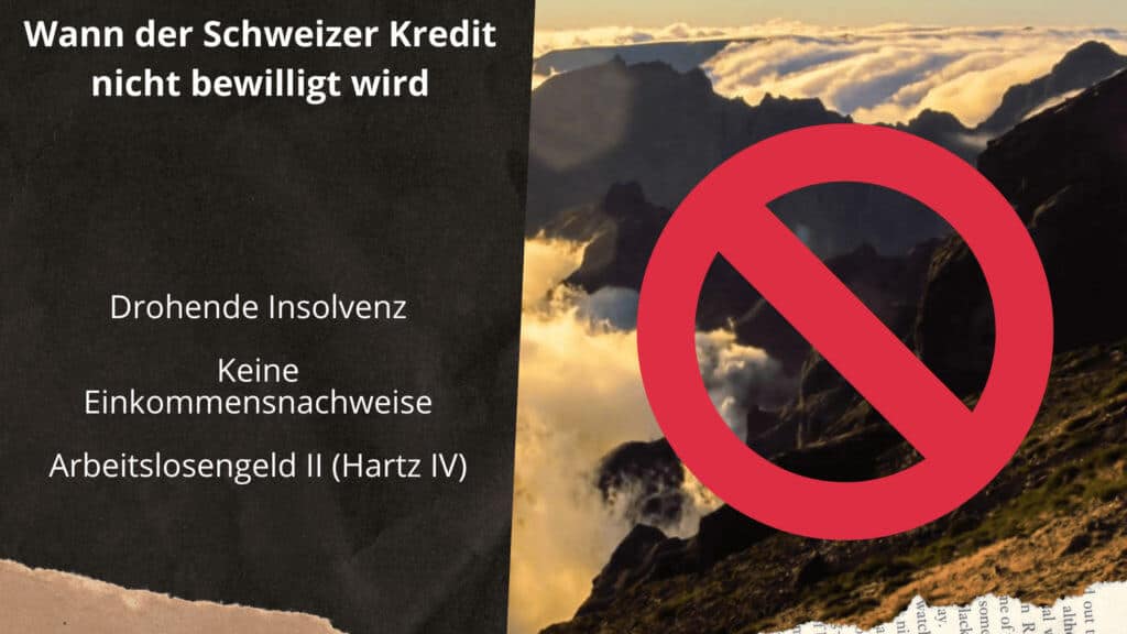 Schweizer Kredit abgelehnt