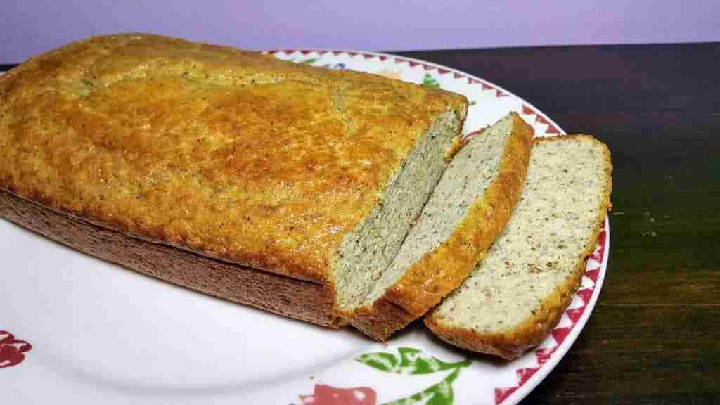 Keto bread aka egg loaf made with coconut flour. See more of my keto first week weight loss results