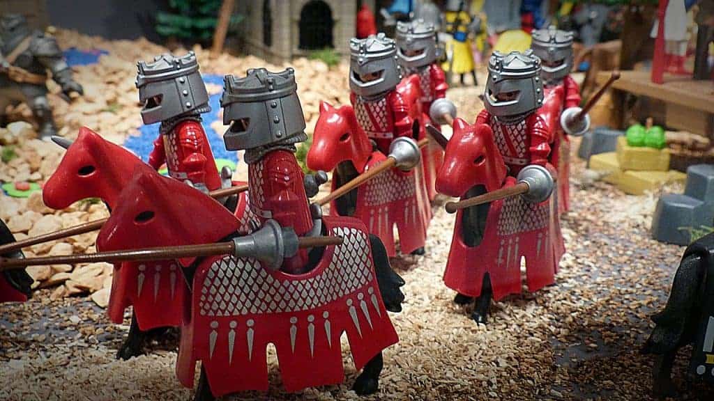 Das Highlight hier ist die berühmte Ritterburg in Echtgröße Das Highlight hier ist die berühmte Ritterburg in Echtgröße