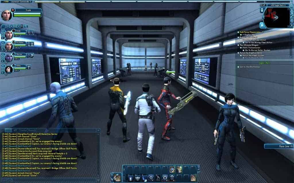 MMOs with Guns - the 10 best shooter mmorpgs 4 Star trek online lets you command your own ship