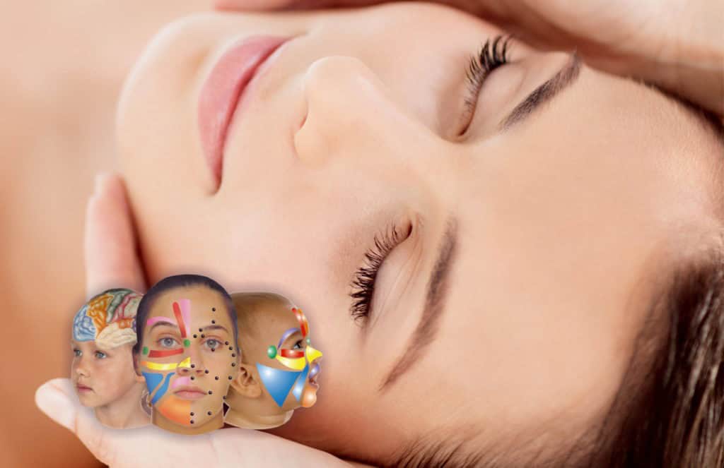 reflexología facial gabinete de estética