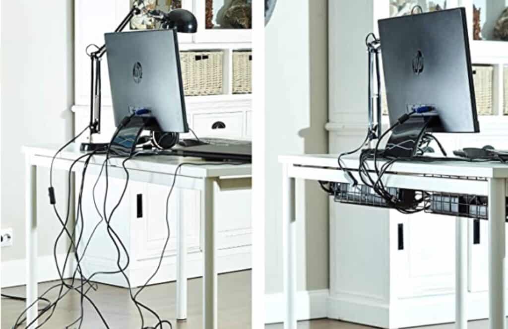 Cable storage organization idea