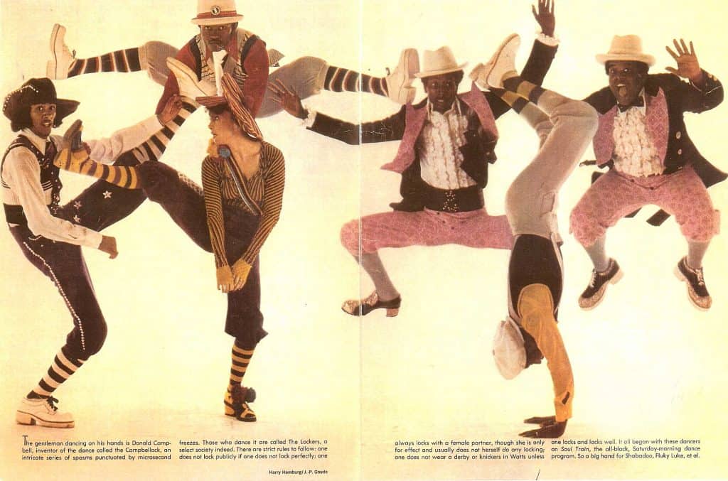 Locking - thought to be the first of the street dance styles