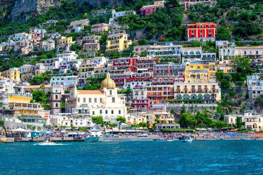 Positano romantic place in italy