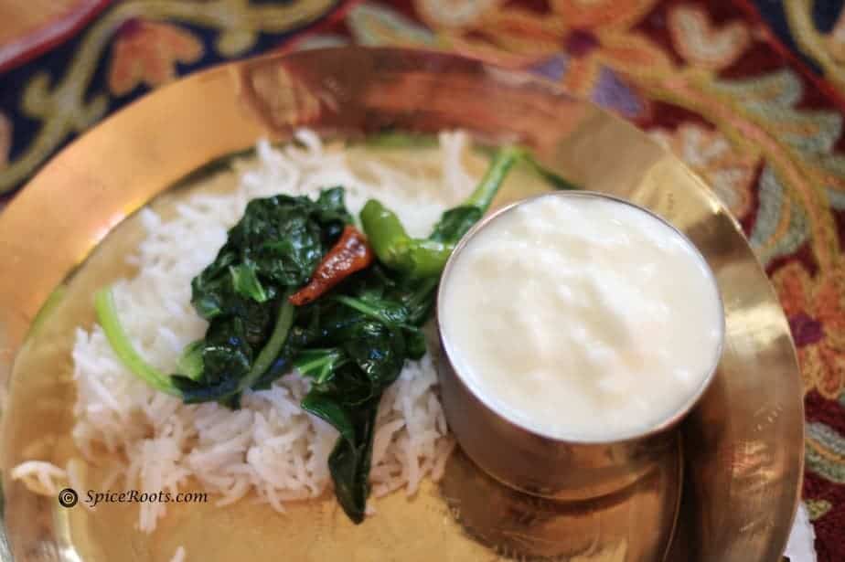 Koshur Haakh Collard Greens Cooked In Kashmiri Style This mainly includes, tawa pulao, veg pulao, palak rice, carrot rice, paneer pulao, jeera rice, matar. haakh collard greens kashmiri style