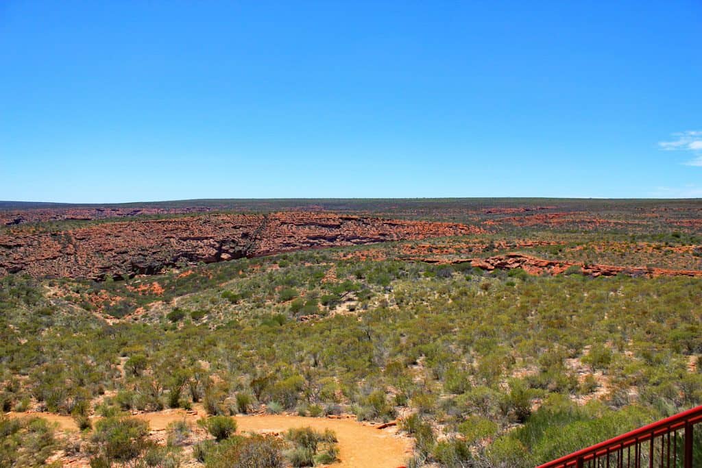 Blick auf den Kalbarri Nationalpark