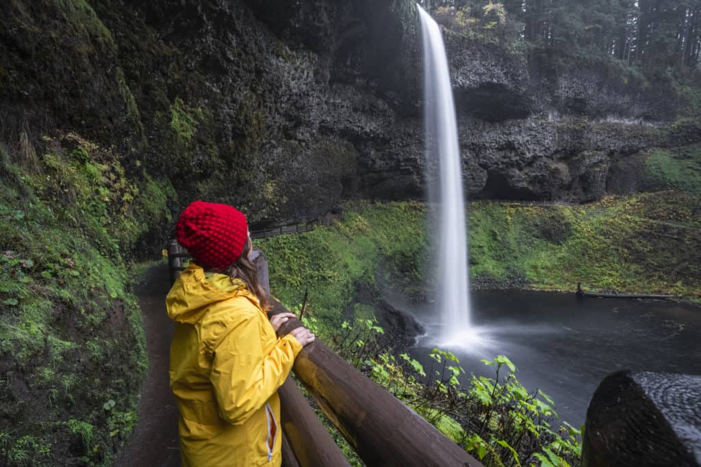 South Falls at Silver Falls State Park.