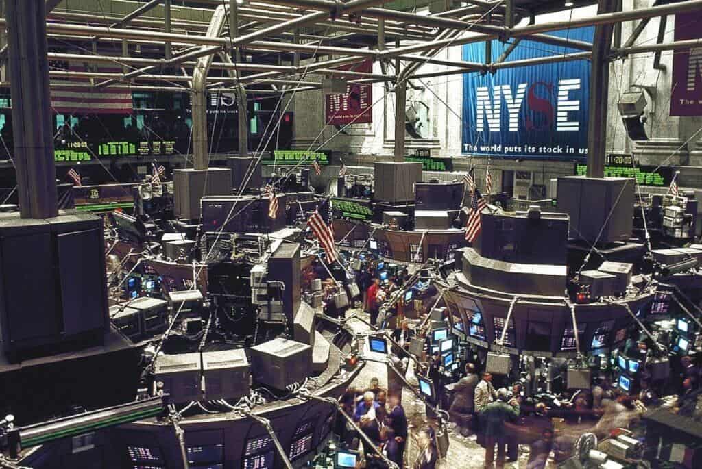 Wertpapierdepot live: Handel auf der Börse in New York. .