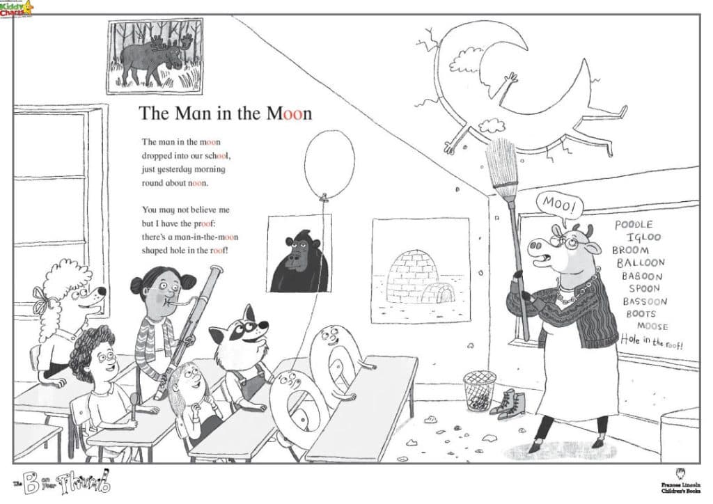 Man on the Moon kids phonics