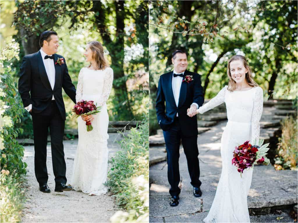 Chicago wedding locations for nature pictures Alfred Caldwell Lily Pool