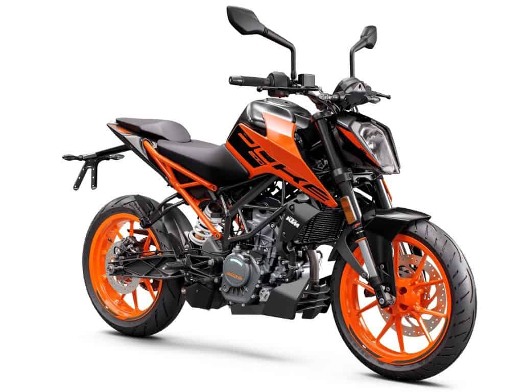 KTM Duke 200 BS6 Electric Orange