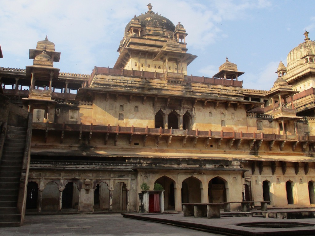 Jahangir Mahal in Orchha, eine von unzähligen Indien Sehenswürdigkeiten