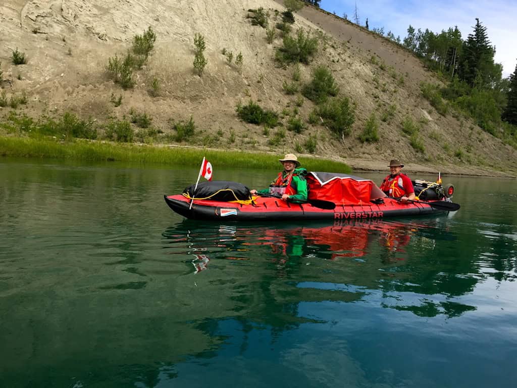 Yukon River Kanutour beginnt