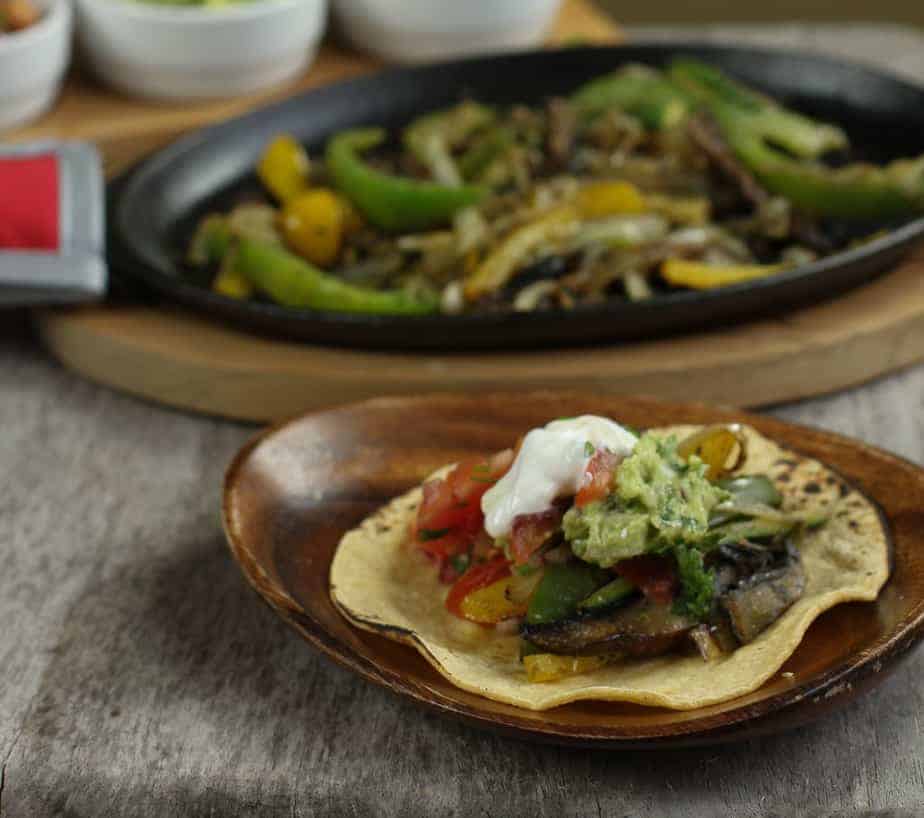 Vegetable Fajitas