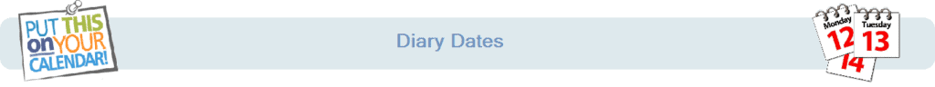 Church Diary Dates Banner Diary Dates What's On