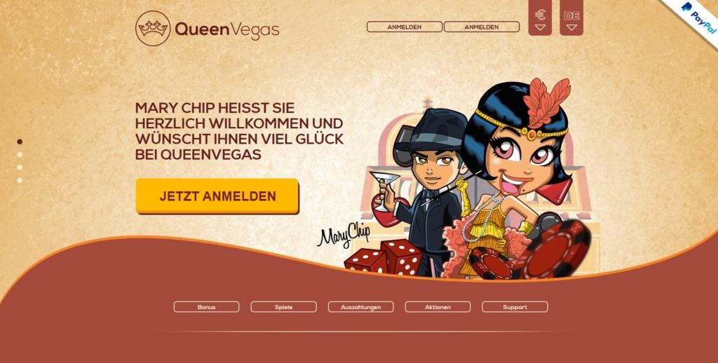 QueenVegas Netent Casino Startseite