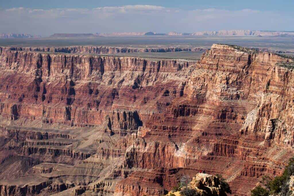 Desert View Campground, Grand Canyon The view of the Grand Canyon from the Desert View Watchtower
