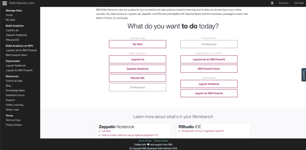 ibm cognitive ai rstudio spark free