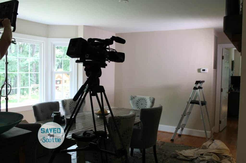 sxs filming wall before