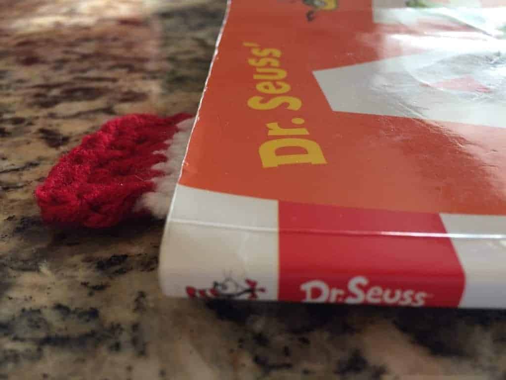 Dr. Seuss inspired bookmark