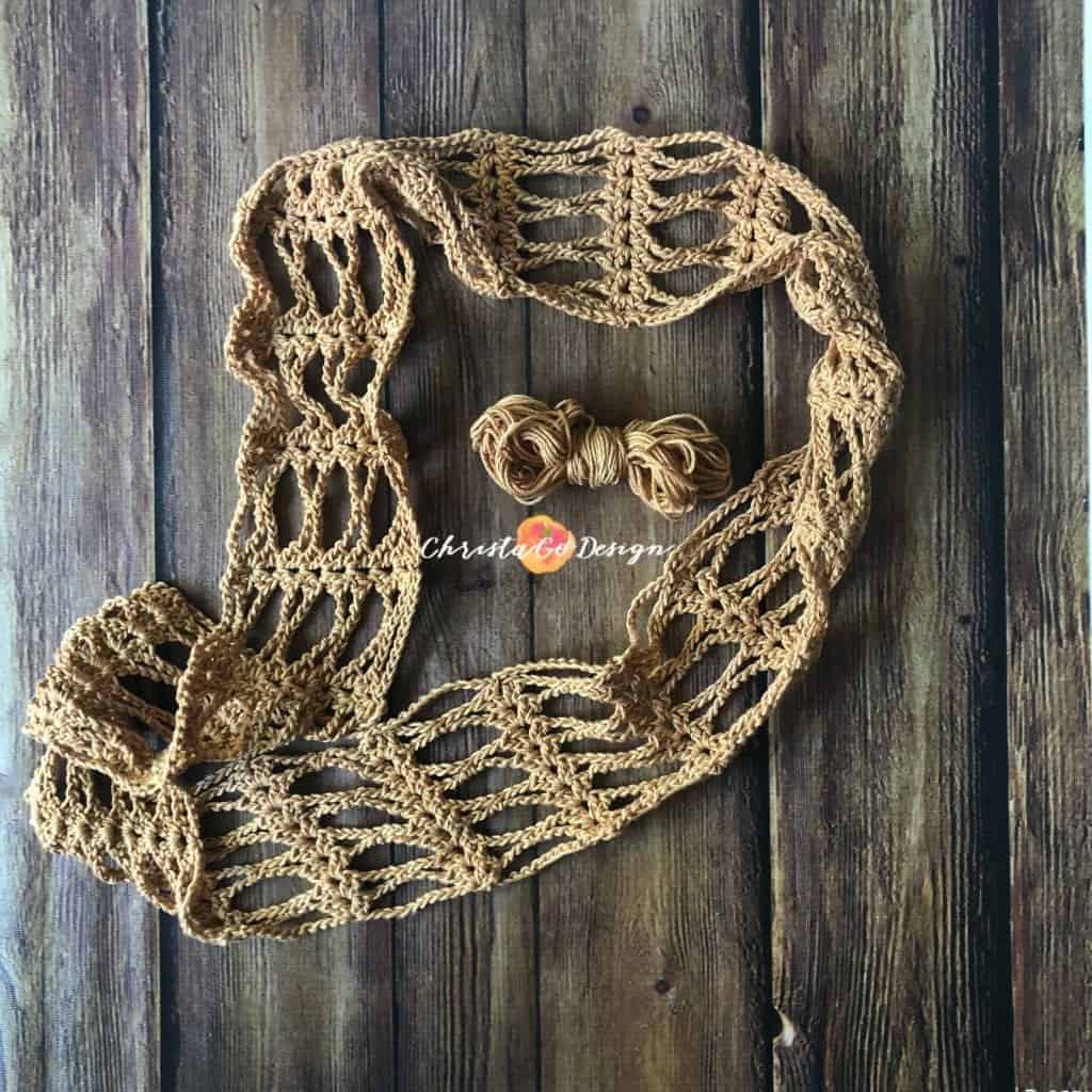crochet cowl