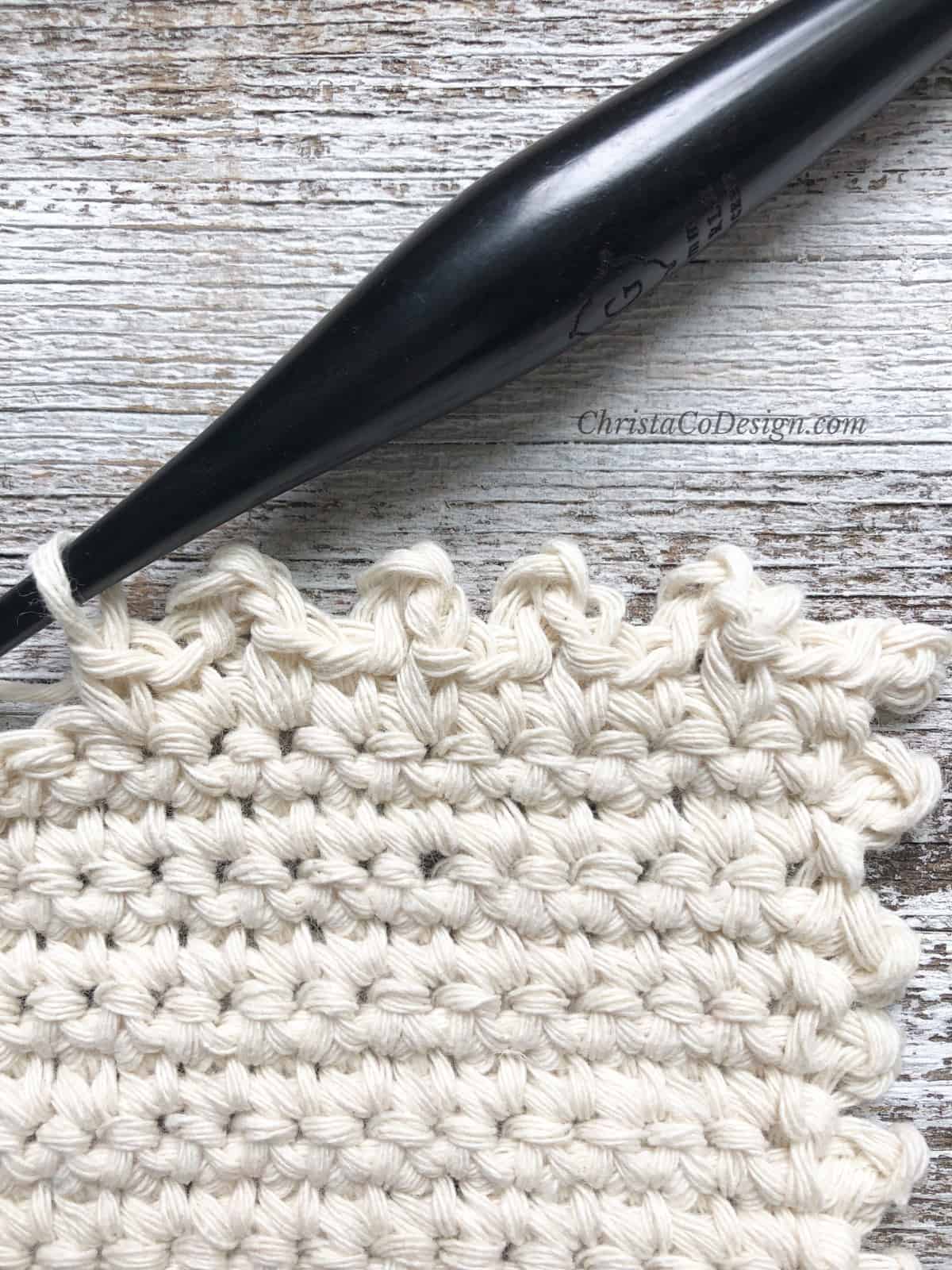 picture of picot edge coaster free crochet coaster pattern
