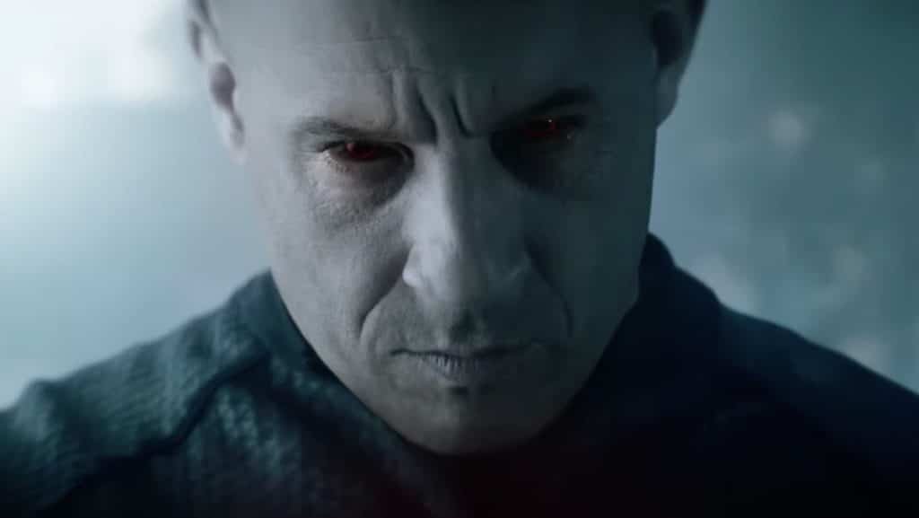 Vin Diesel with Red Eyes