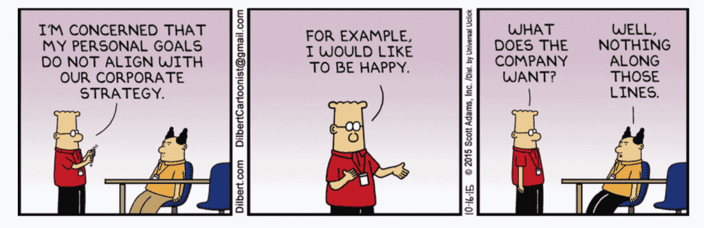 4 Reasons Why Your Leadership Skills Aren’t Improving (And How to Change That) 6 Dilbert on personal growth.