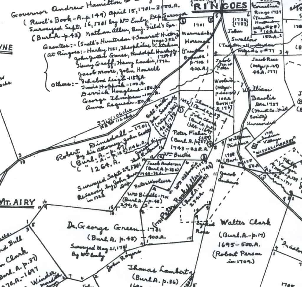 Detail of Hammond Map G
