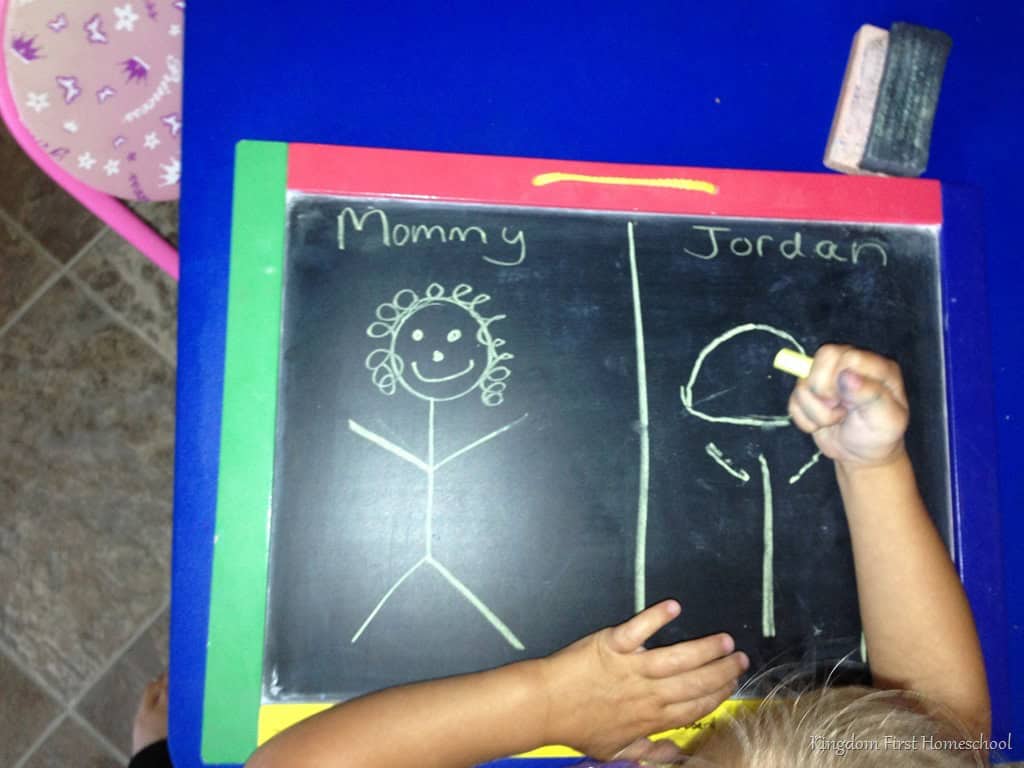 Preschool I draw u draw