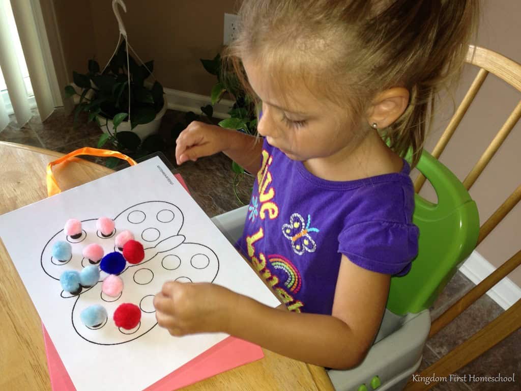 Preschool Magnet Butterfly