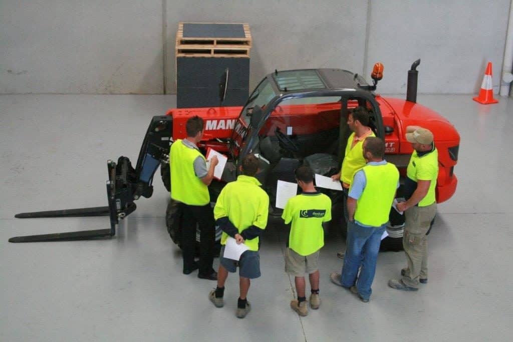 Telehandler training